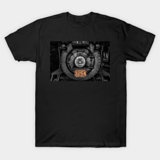 Steam Locomotive Headlamp T-Shirt